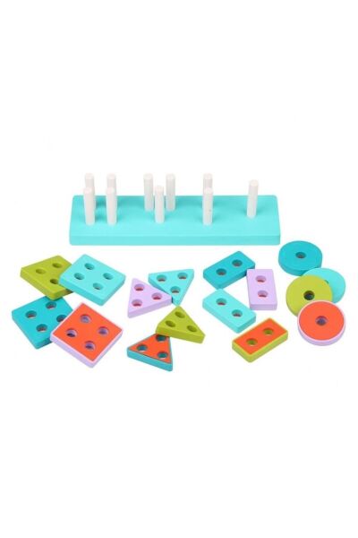 Let's Be Child LC Eğitici Geometrik Şekiller 12 m+ LC-30890