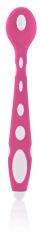 Babyjem Yumuşak Uçlu  Mama Kaşığı Pembe/Mor 563