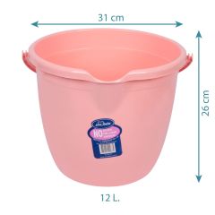 Sevi Bebe Bebek Banyo Kovası - Somon Pembe 87-16