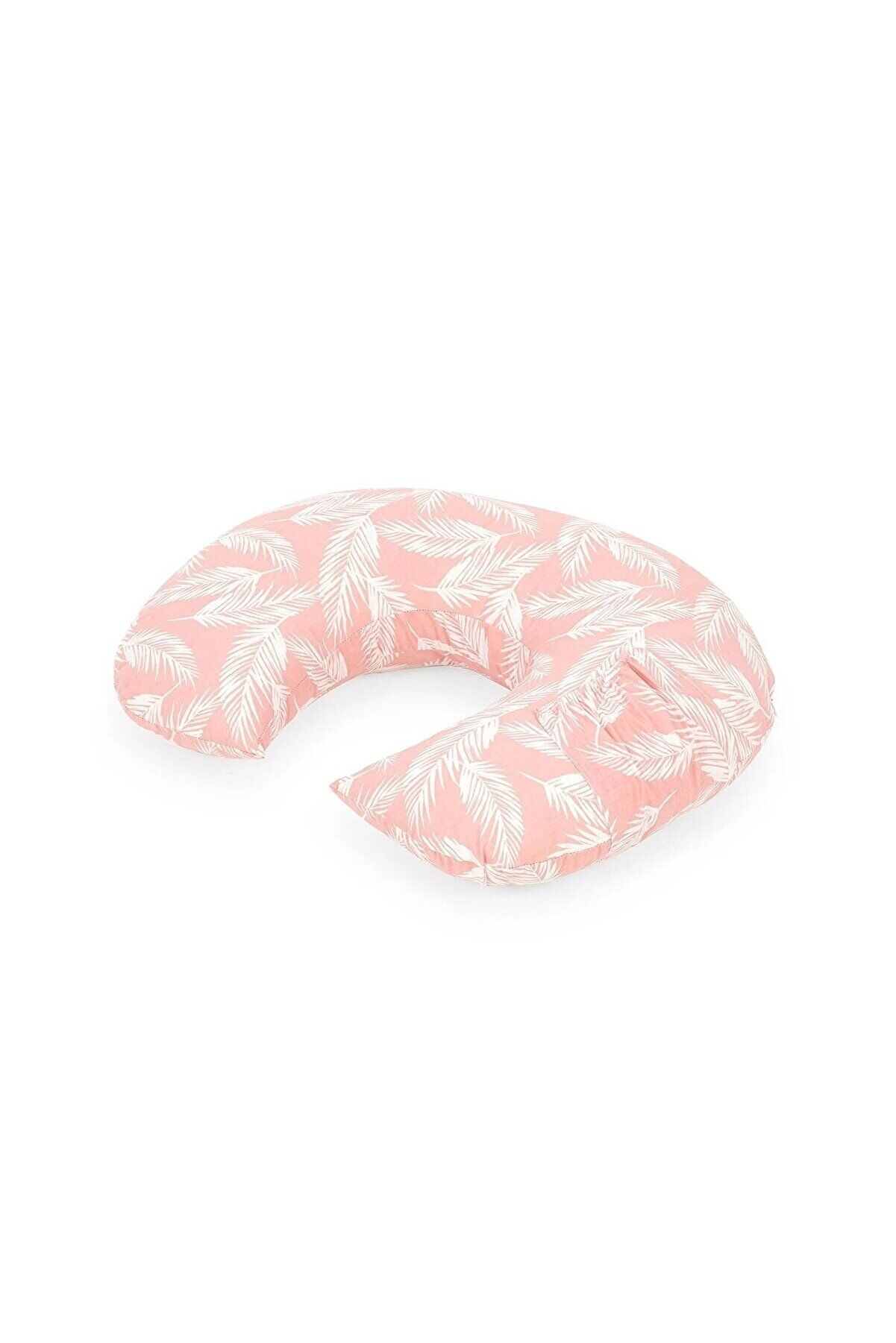 Moje Emzirme Minderi Yaprak Desen Pembe