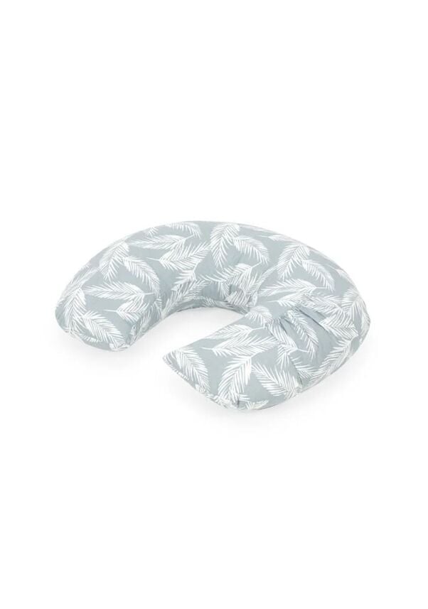 Moje Emzirme Minderi Yaprak Desen Gri