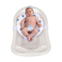 Sevi Bebe Oturaklı Bebek Banyo Filesi - Deniz Yıldızı Desen 691-56