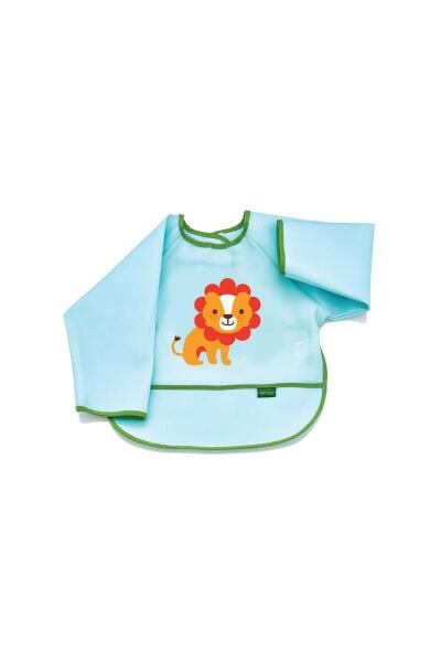 Babyjem Poli Muşamba Kollu Önlük Yeşil 034