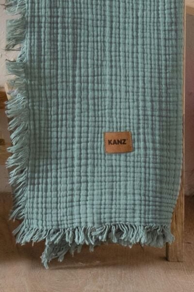 Kanz - Bebek 5 Kat Dolgulu Battaniye(knz-028) 153.01.0202.Yeşil-------