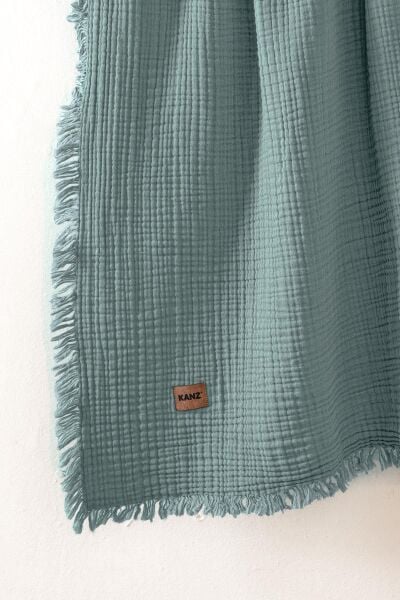 Kanz - Bebek 5 Kat Dolgulu Battaniye(knz-028) 153.01.0202.Yeşil-------