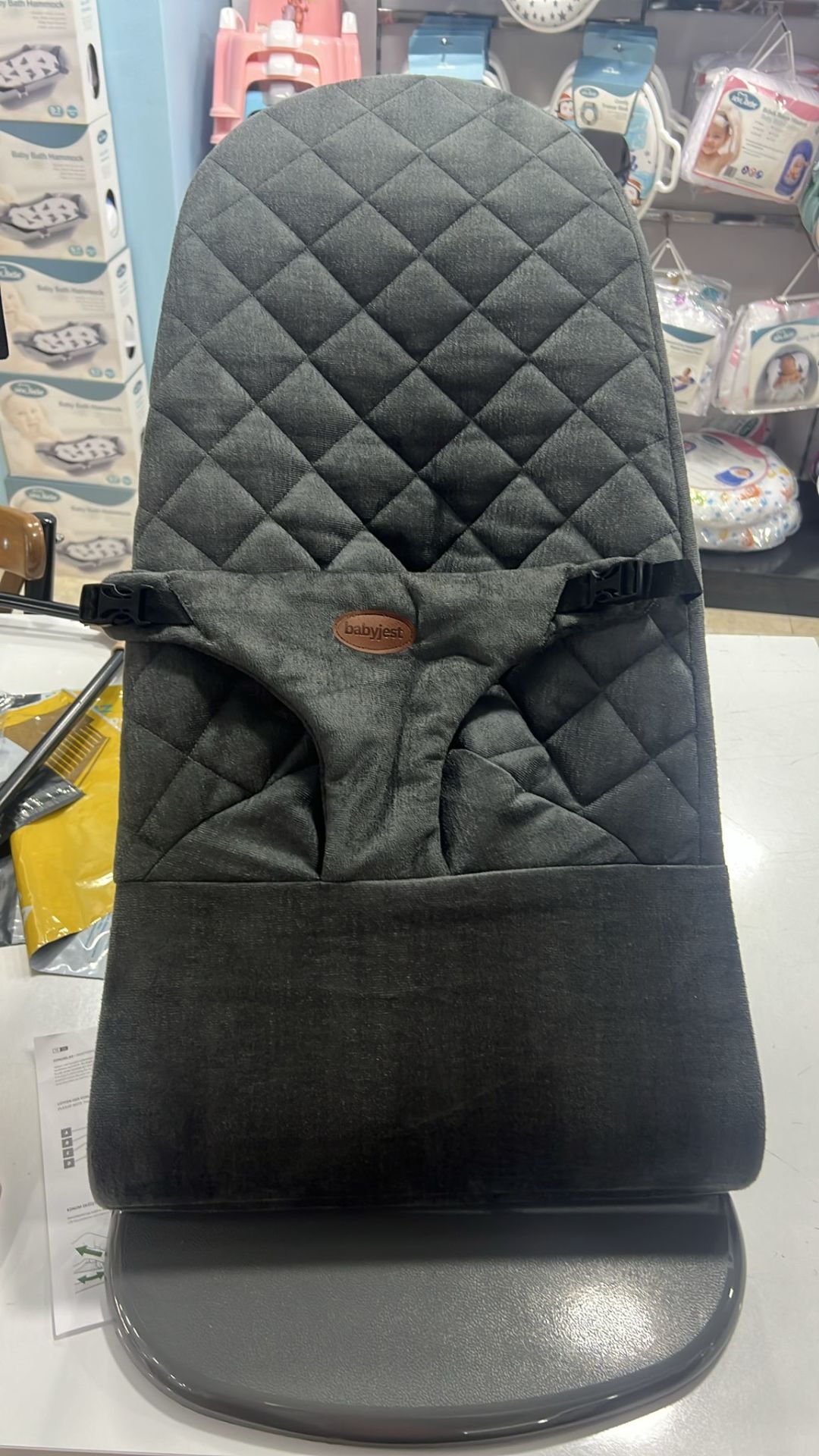 Babyjest Kademeli Ayarlanabilen Lüks Anakucağı Anadizi Gri