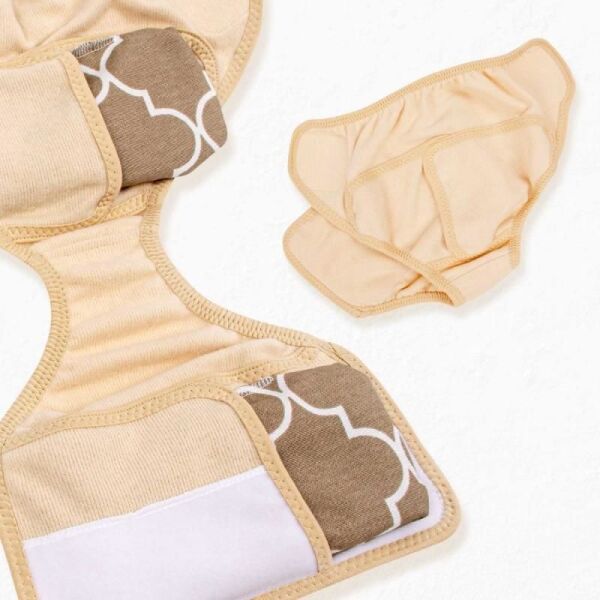 Sevi Bebe Antikolik Bebek Külotu - Ekru 684-5