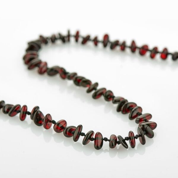 Babyjem Kehribar Bebek Kolyesi Vişne 587