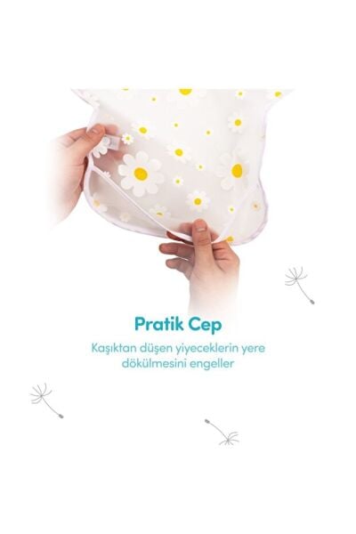 Sevi Bebe Büyük Eva Önlük - Papatya 38-173