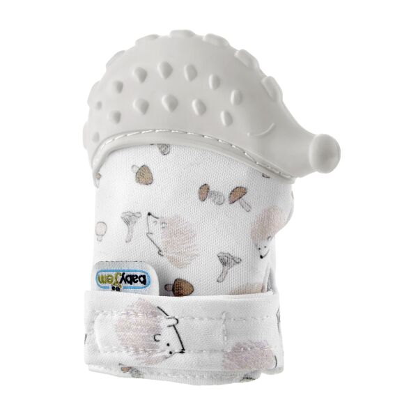Babyjem Diş Kaşıyıcı Eldiven Kirpi Ekru 612