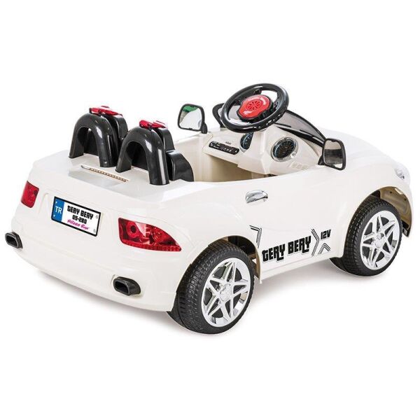 Pilsan Tery Berry 12 V Uzaktan Kumandalı Akülü Araba Beyaz
