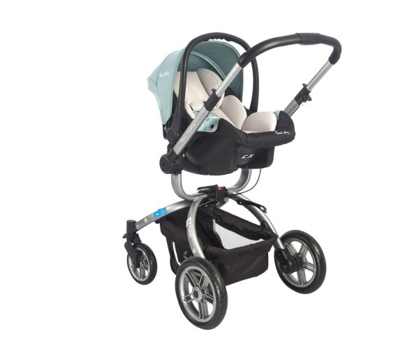 Pierre Cardin Twist +Plus Travel Sistem Bebek Arabası Gri