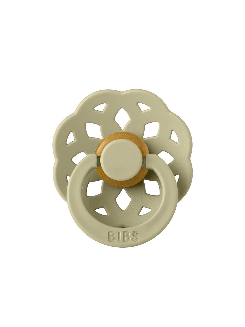 Bibs Boheme Kauçuk Emzik-Khaki 0-6 Ay