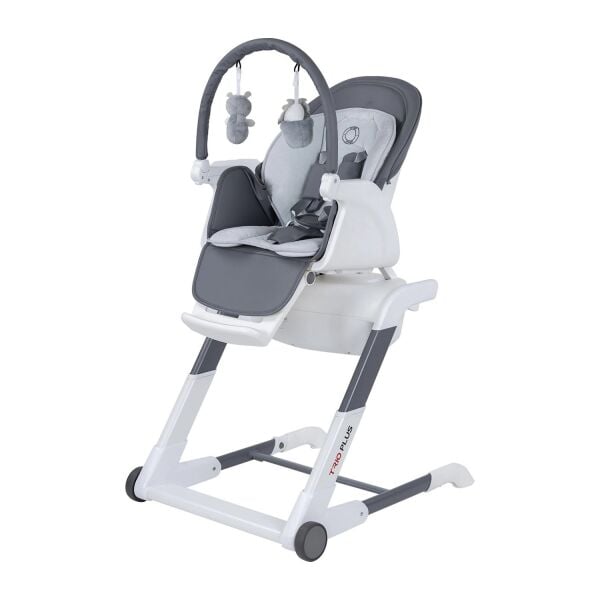 Prego 4029 Trio Plus Elektirikli Mama Sandalyesi Gri