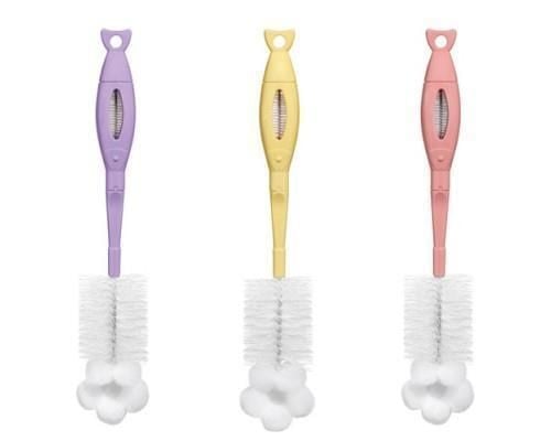 Wee Baby Süngerli Biberon Temizleme Seti Bebek Kod: 106 Karma Renk