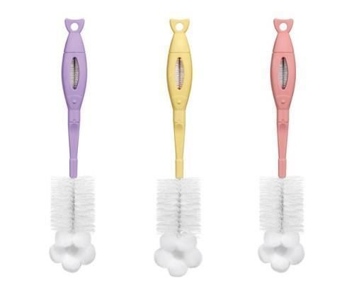 Wee Baby Süngerli Biberon Temizleme Seti Bebek Kod: 106 Karma Renk