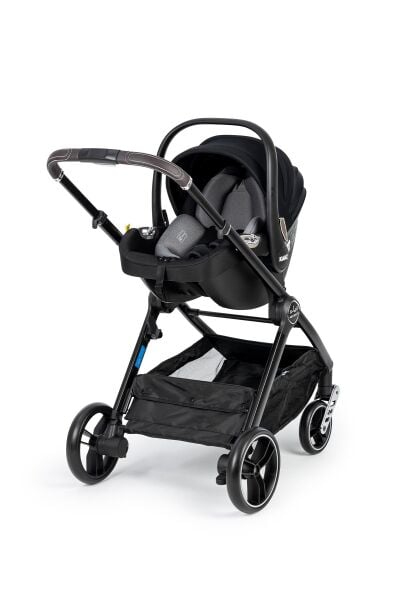 Kanz x-Go Ultimate Travel Sistem Bebek Arabası Silver Siyah