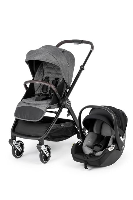 Kanz x-Go Ultimate Travel Sistem Bebek Arabası Silver Gri
