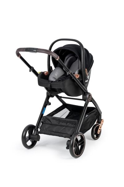 Kanz x-Go Ultimate Travel Sistem Bebek Arabası Rose Gold Siyah