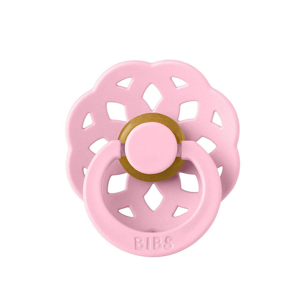 Bibs Boheme Kauçuk Emzik-Baby Pink 0-6 Ay