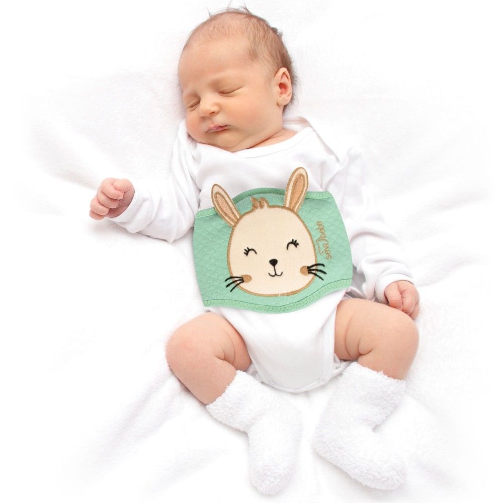 Sevi Bebe Gaz Giderici Kiraz Çekirdekli Bebek Bel Bandı - Yeşil 685-6