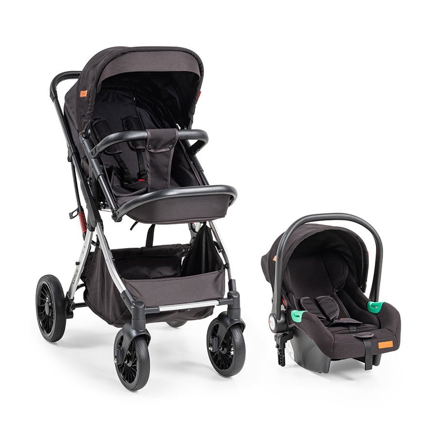 Baby2go Lotus Travel Sistem Bebek Arabası Siyah