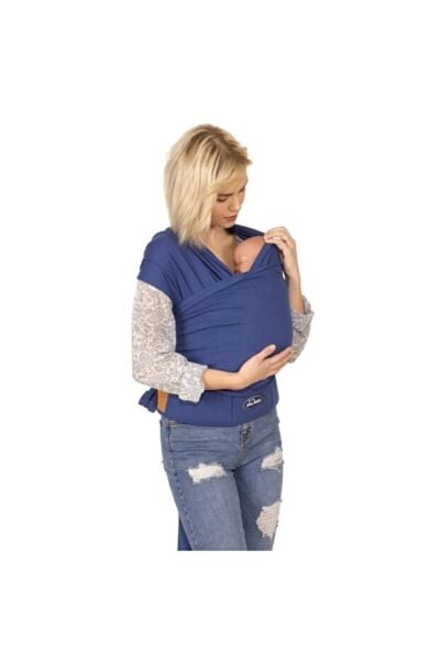 Sevi Bebe Bel Destekli Sling - Lacivert 565-7