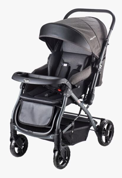 Baby Care Bc-65 Capron Çift Yönlü Puset Siyah ( S )