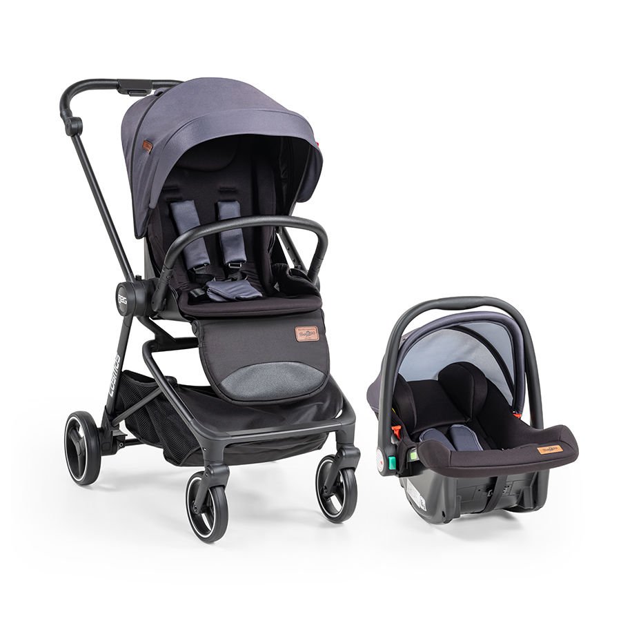 Baby2go Cosmos  Travel Sistem Bebek Arabası Koyu Gri