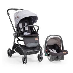 Baby2go Cosmos  Travel Sistem Bebek Arabası Açık Gri