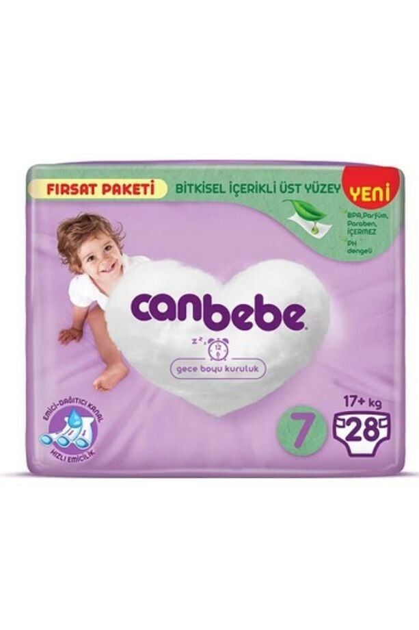 Canbebe Fırsat Paketi Ext-ext Larg 7 Numara 28 Adetli