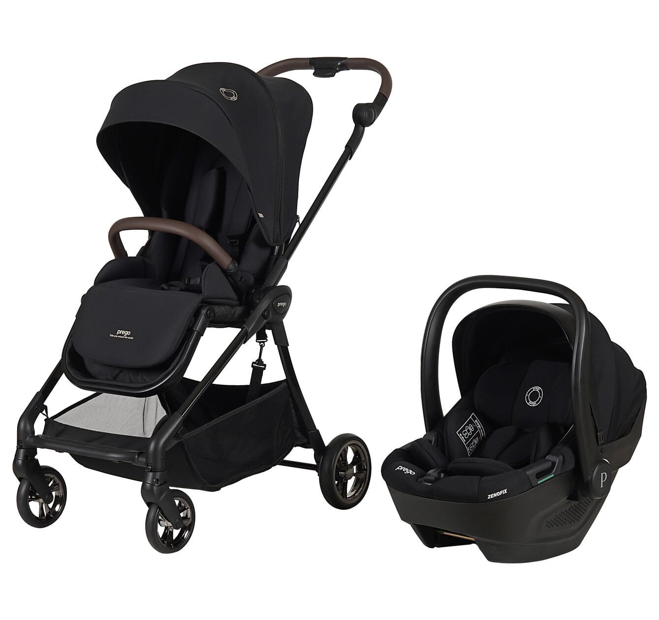 Prego Lyon i-Size Travel Sistem Bebek Arabası 2450 Siyah