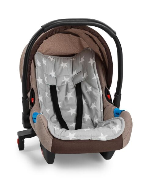 Moje Bebek Arabası Ve Taşıma Minderi Mega Yıldız Pembe ( Yalnızca Minder )