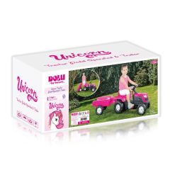 Dolu Unıcorn Römorklu Traktör Pedallı