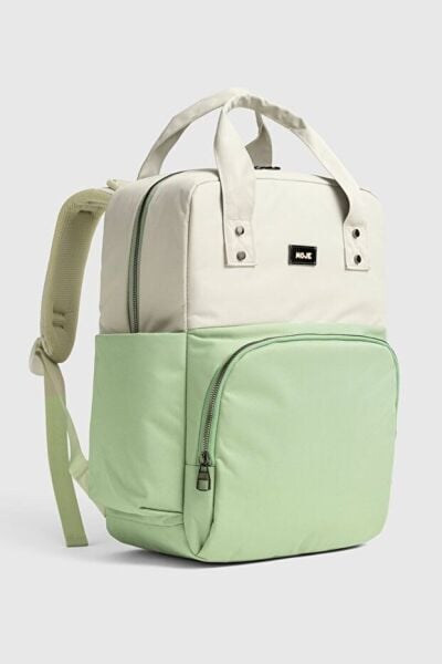 Moje Only Anne Bebek Bakım Çantası Krem-Yeşil