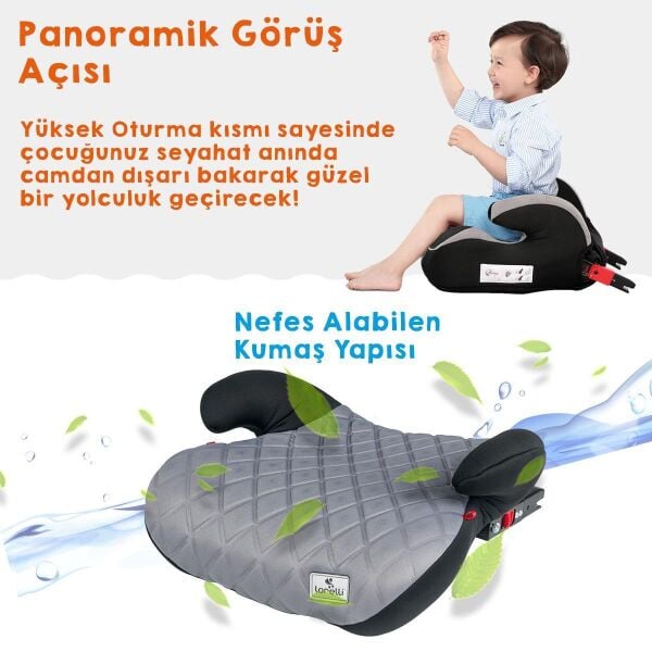 Lorelli Sirius New Isofix Oto Koltuğu Yükseltici - Bej