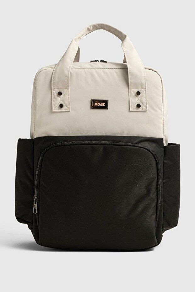 Moje Only Anne Bebek Bakım Çantası Krem-Siyah
