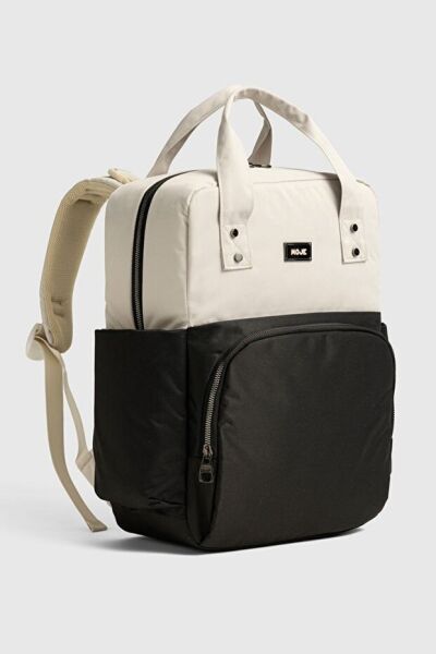 Moje Only Anne Bebek Bakım Çantası Krem-Siyah