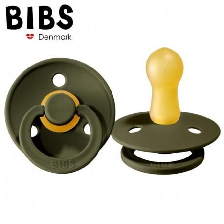 Bibs Colour Bebek Doğal Kauçuk Emzik Hunter Green 6/18 Months