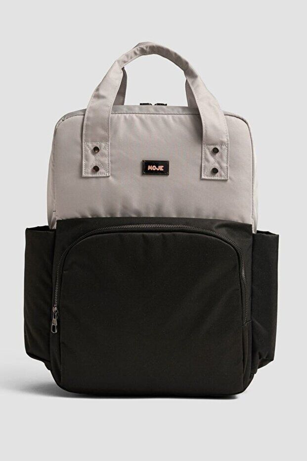 Moje Only Anne Bebek Bakım Çantası Gri-Siyah
