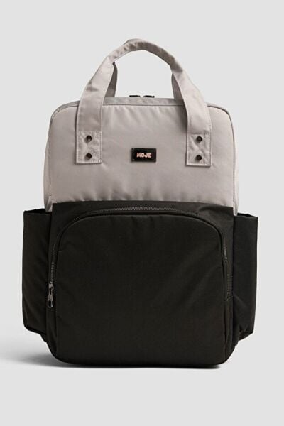 Moje Only Anne Bebek Bakım Çantası Gri-Siyah