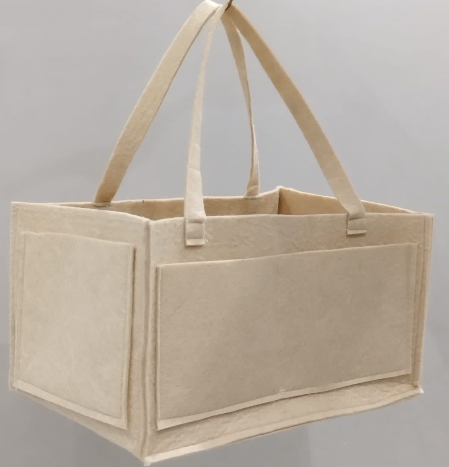 Sebi Çok Amaçlı Keçe Çanta Organizer Bej