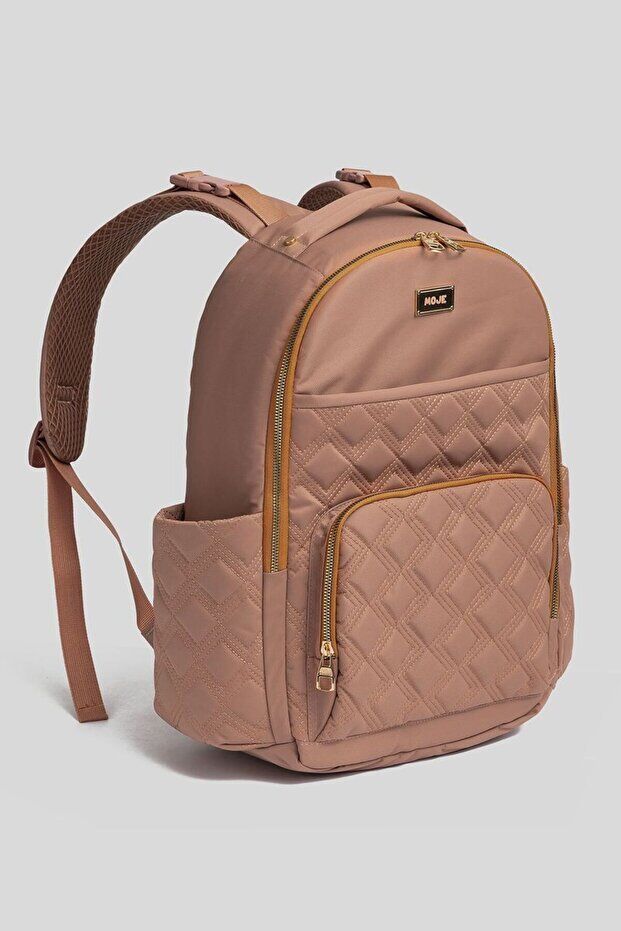 Moje Burjuva Anne Bebek Bakım Çantası Somon