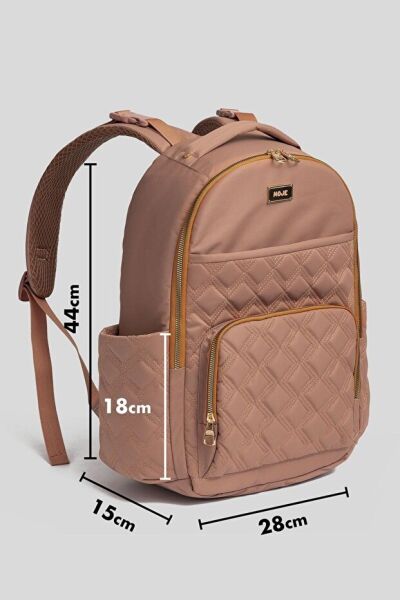 Moje Burjuva Anne Bebek Bakım Çantası Somon