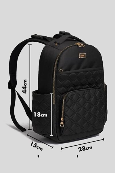 Moje Burjuva Anne Bebek Bakım Çantası Siyah