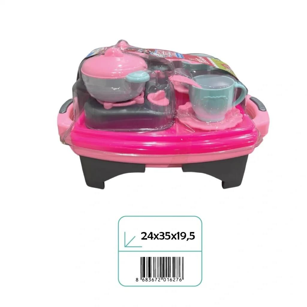 Oydaş Oyuncak 02627 Vakumda Tepsili Mutfak Setim*16* 04-02627