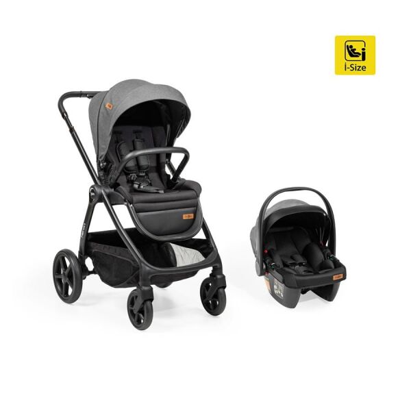 Baby2Go Heron T/S İ-Size Belgeli Travel Sistem Bebek Arabası (Grı)