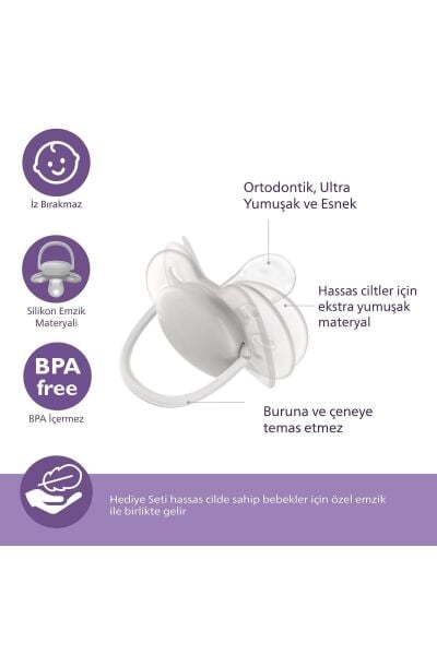 Philips Avent SCD838/11Natural Response Doğal Tepkili Hoşgeldin Bebek Hediye Seti - Cam Değildir