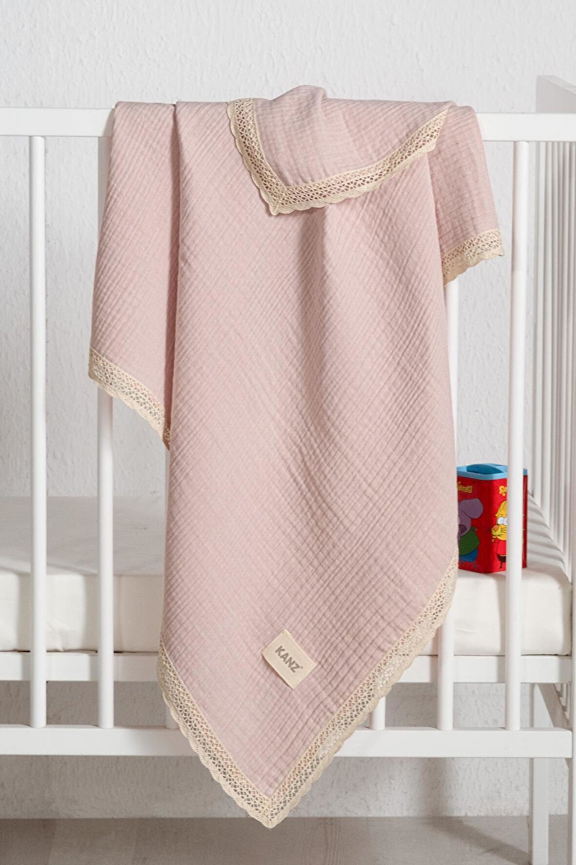 Kanz - 4 Kat Kopanaki Müslin Pike(knz-017) 152.01.0255.Pudra---