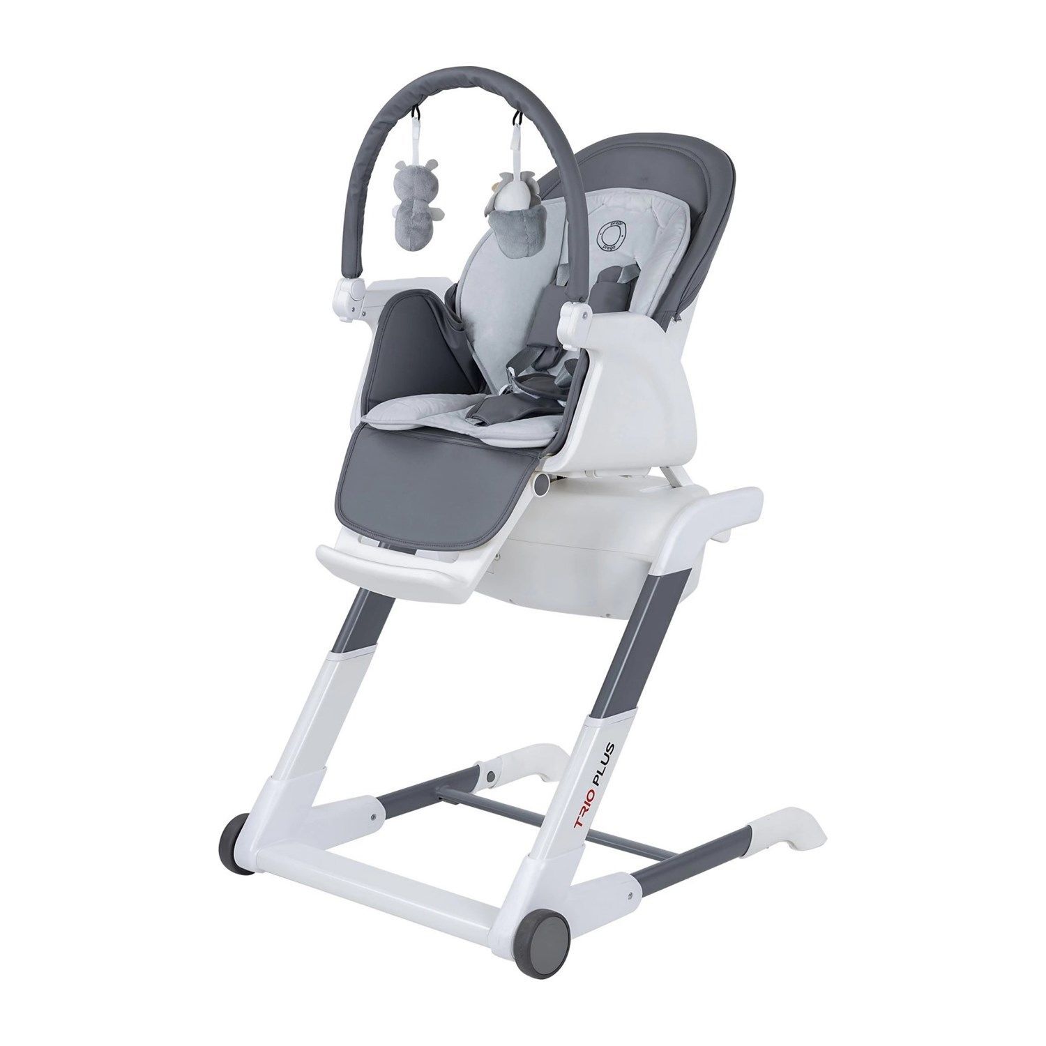 Prego 4029 Trio Plus Elektirikli Mama Sandalyesi Gri
